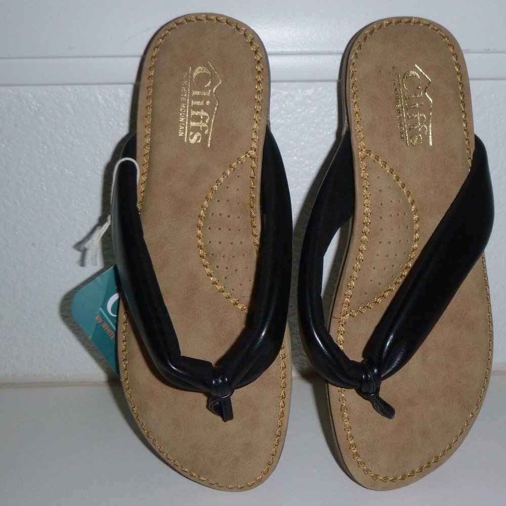 Women's black sandals
